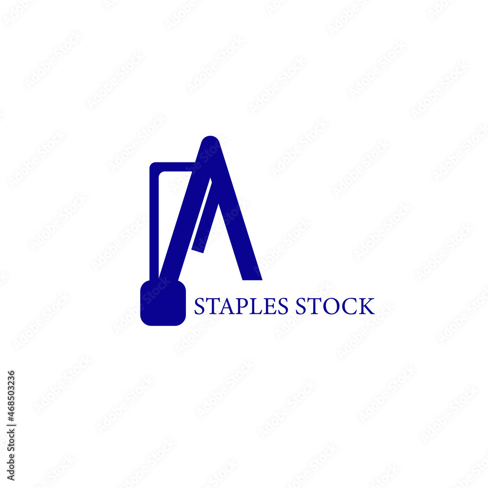 The concept of this logo object is a staple for stationery needs for work or office, it can be used for a logo for selling stationery
The concept of this logo object is a staple for stationery needs for work or office, it can be used for a logo for selling stationery