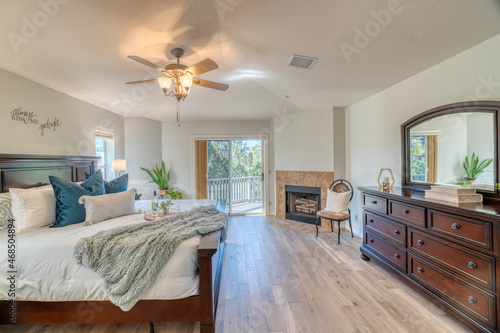 interior of a bedroom