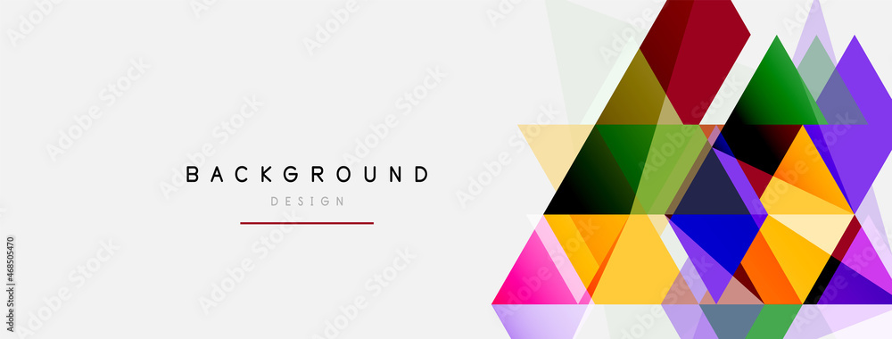 Mosaic triangles geometric background. Techno or business concept, pattern for wallpaper, banner, background, landing page Mosaic triangles geometric background. Techno or business concept, pattern for wallpaper, banner, background, landing page