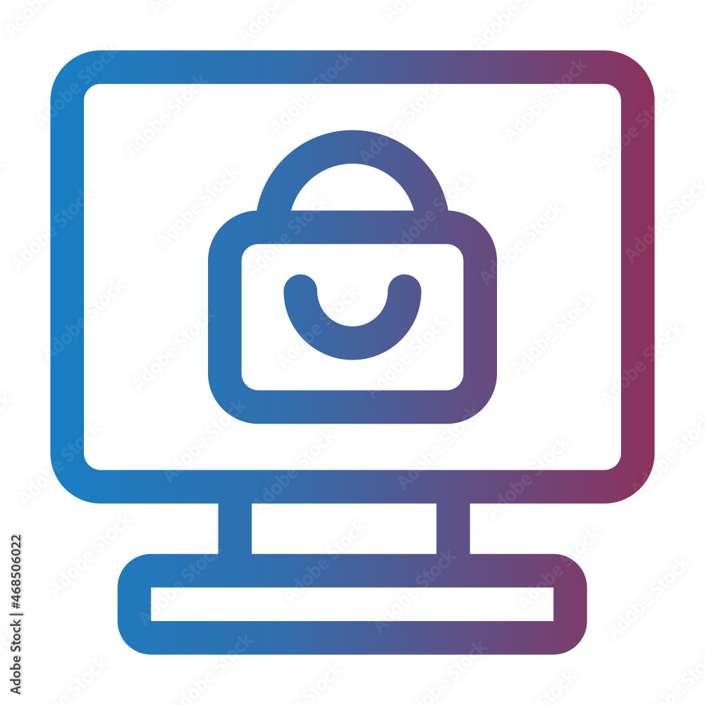 a set of gradient style e-commerce icons a set of gradient style e-commerce icons