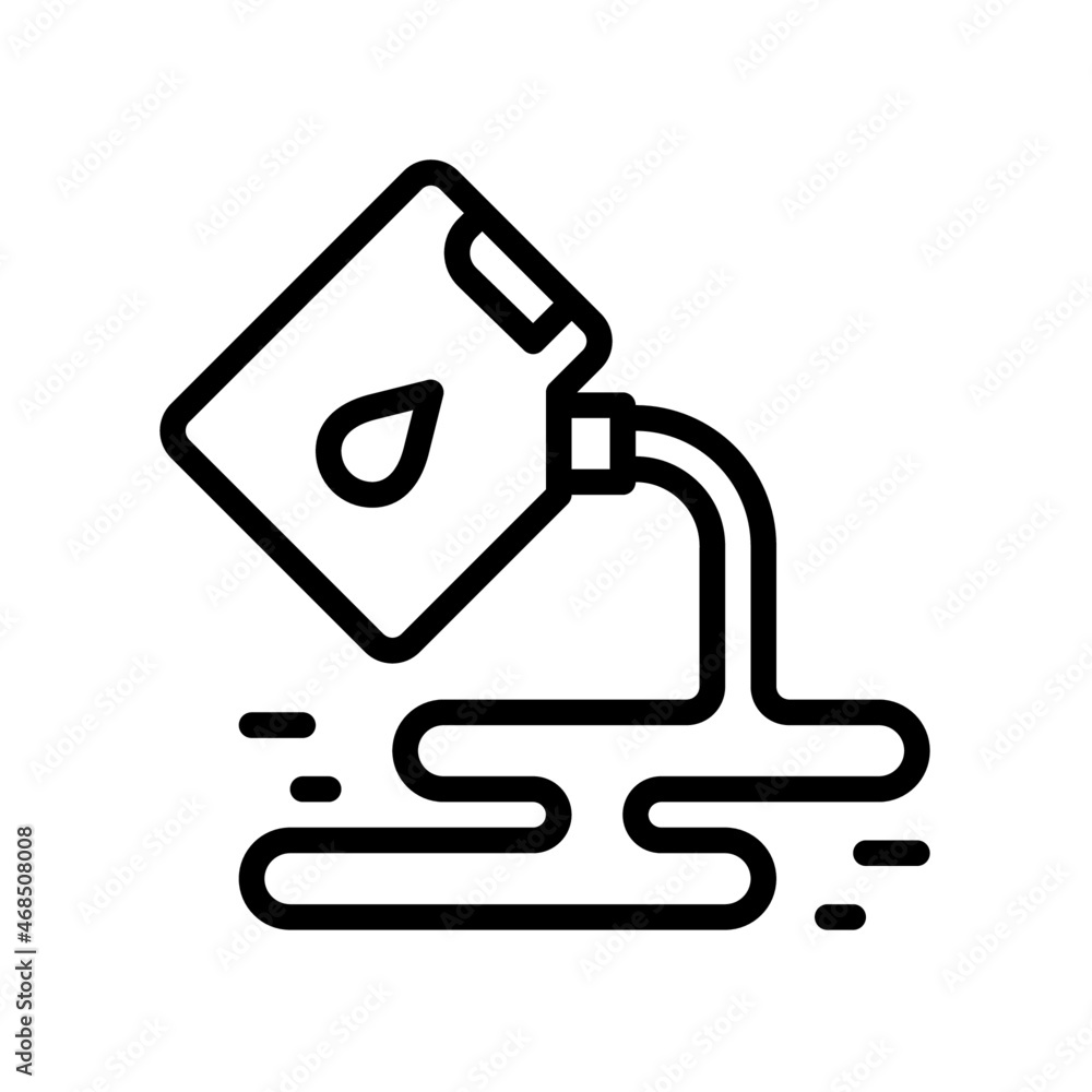 Oil Spill Icon, Line style icon vector illustration, Suitable for website, mobile app, print, presentation, infographic and any other project. Oil Spill Icon, Line style icon vector illustration, Suitable for website, mobile app, print, presentation, infographic and any other project.