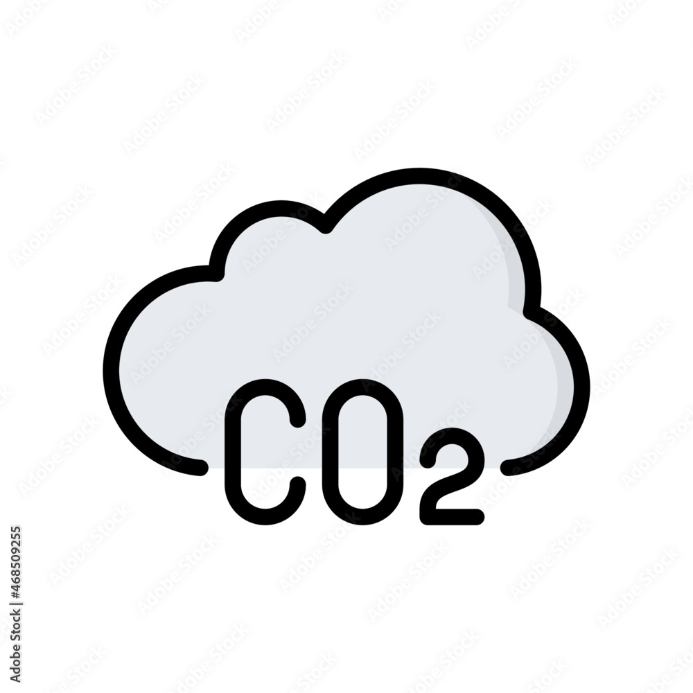 Co2 Icon, Filled Line style icon vector illustration, Suitable for website, mobile app, print, presentation, infographic and any other project. Co2 Icon, Filled Line style icon vector illustration, Suitable for website, mobile app, print, presentation, infographic and any other project.