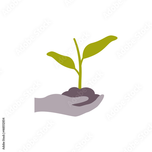 plant icon design template vector