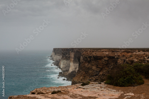 cliffs and sea