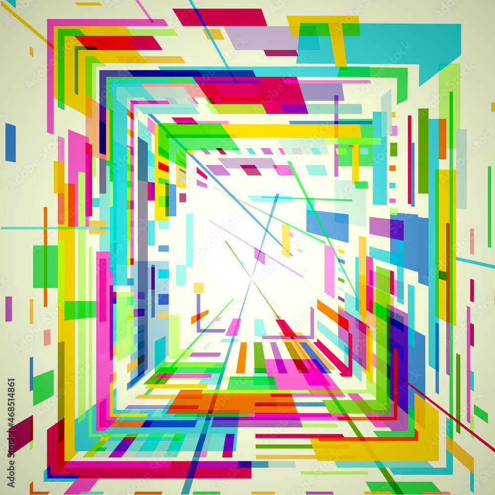 abstract background with squares abstract background with squares