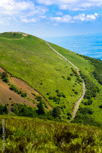 Puy Pariou and footpath in Auvergne photo