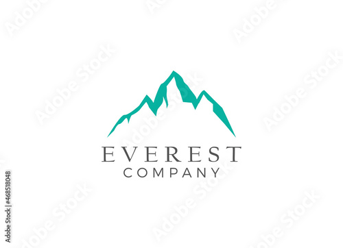 The panorama and the hills view logo design inspiration. 