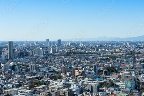 高層ビルから見る東京の風景 © EISAKU SHIRAYAMA