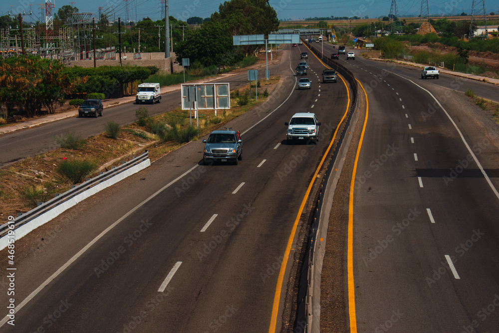 carreteras del norte de Mexico en ahome sinaloa 