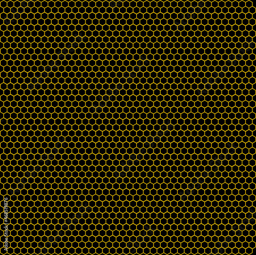 honeycomb. bee at honeycomb. vector illustratoin