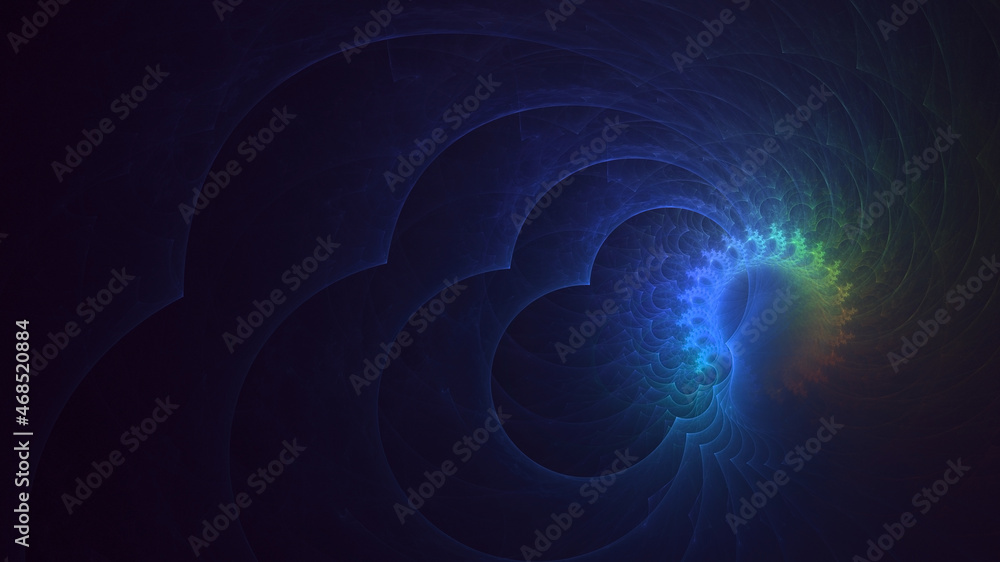 3D rendering abstract colorful fractal light background 3D rendering abstract colorful fractal light background