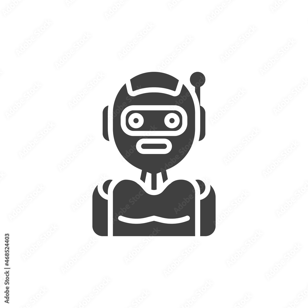 Robot vector icon