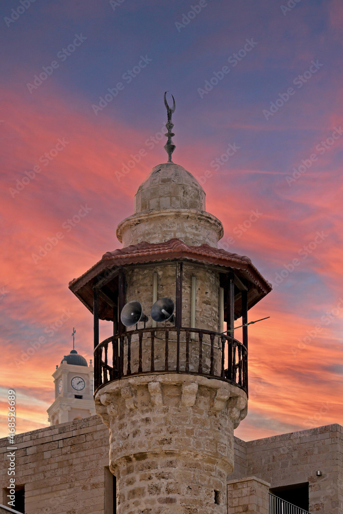 Minaret of a mosque