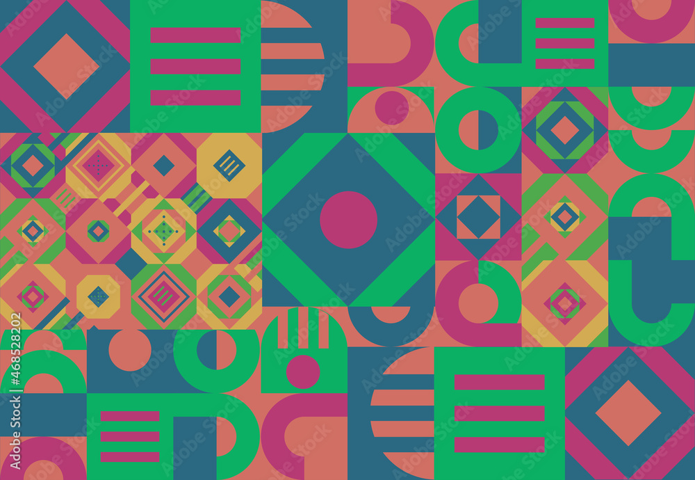 Seamless geometric pattern Seamless geometric pattern