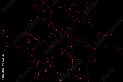 Red flower outline Mandala background.Red Mandala.