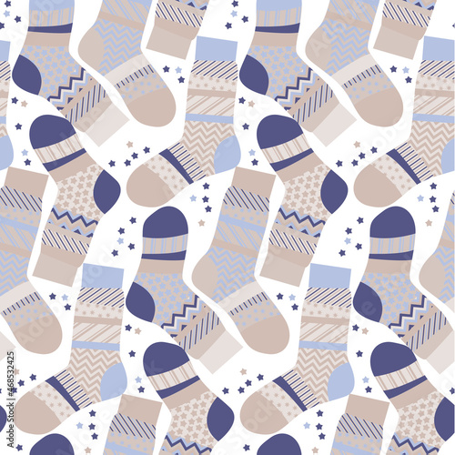 Winter holiday warm socks s...