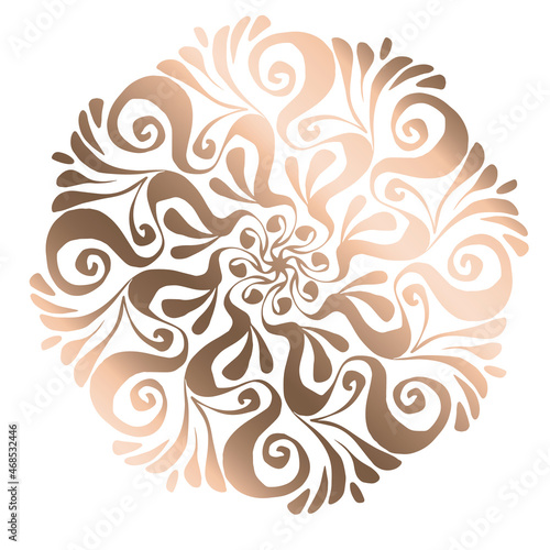 Xmas silhouette of snowflak...