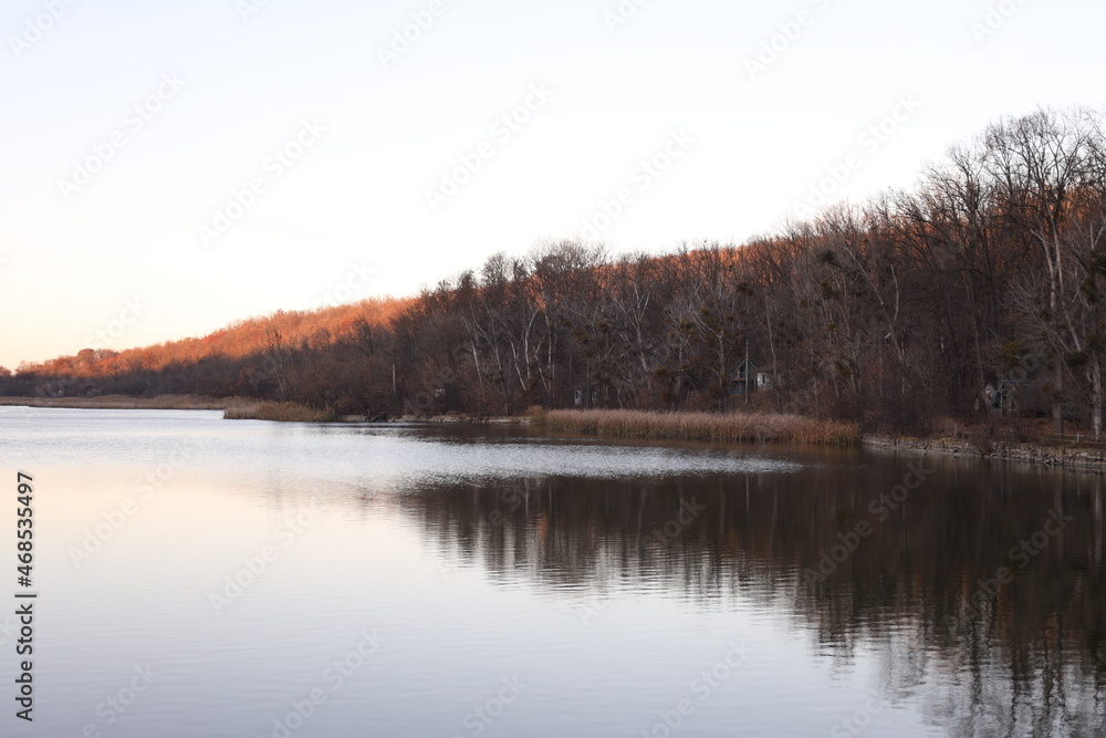 reflection in the lake