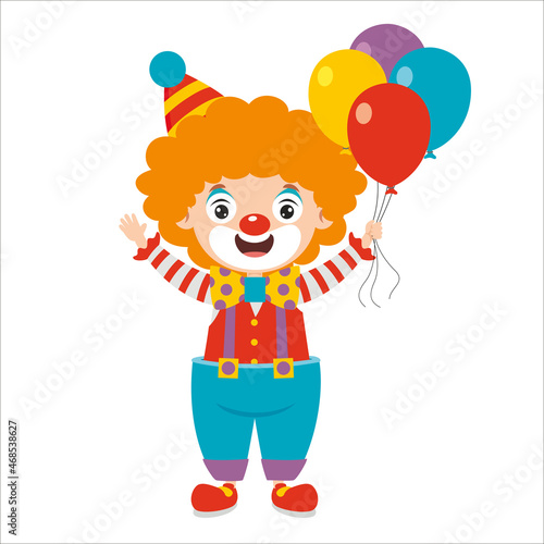 Cartoon Drawing Of A Clown