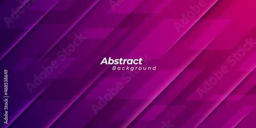 Trendy Purple vector background with abstract geometric shape.