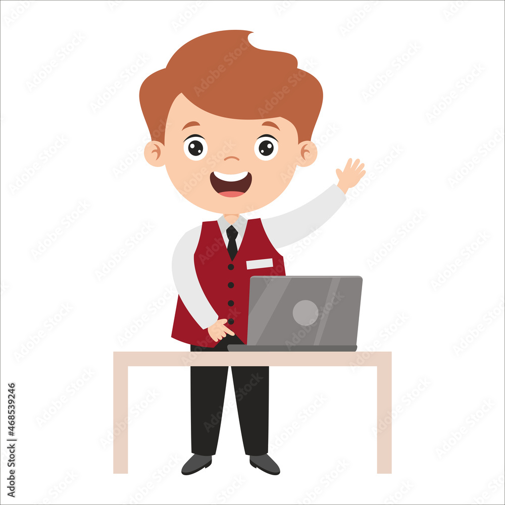 Cartoon Drawing Of A Receptionist Cartoon Drawing Of A Receptionist