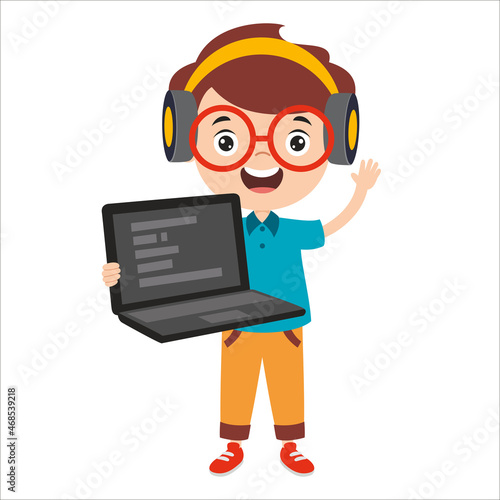 Cartoon Drawing Of A Programmer