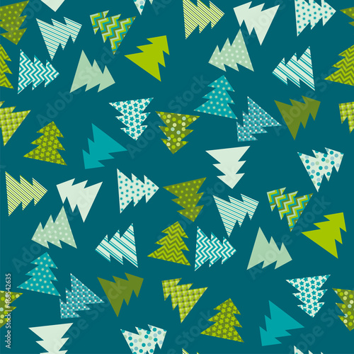 Christmas turquoise green p...