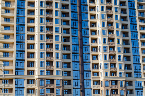 Multi-apartment elite building. Multi-storey building. Modern architecture. © Ярослав Марценюк