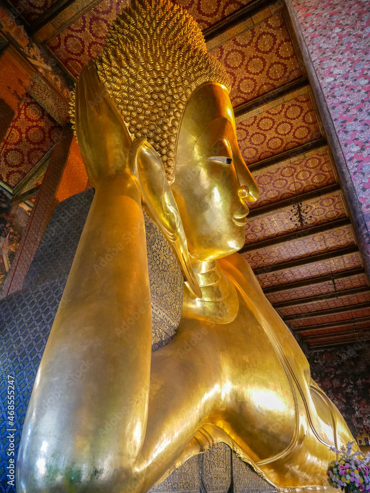 Der goldene liegende Buddha Bangkok (Wat Pho)