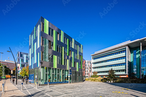 Sheffield City Centre in the sun