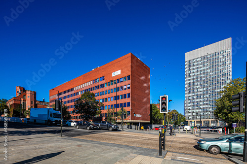 Sheffield City Centre in the sun