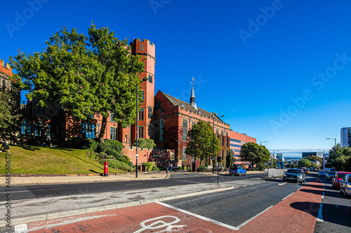 Sheffield City Centre in the sun