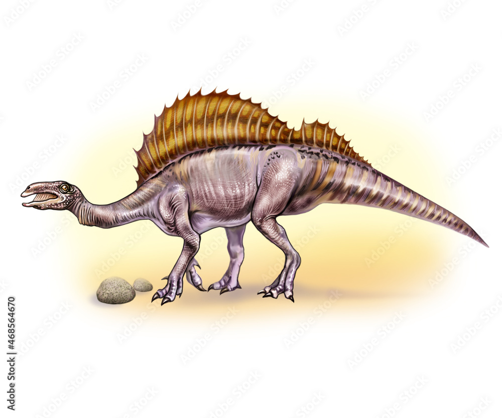 Fototapeta premium Ouranosaurus nigeriensis