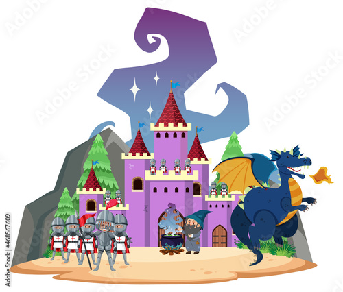Dark magic and the wizard at castle