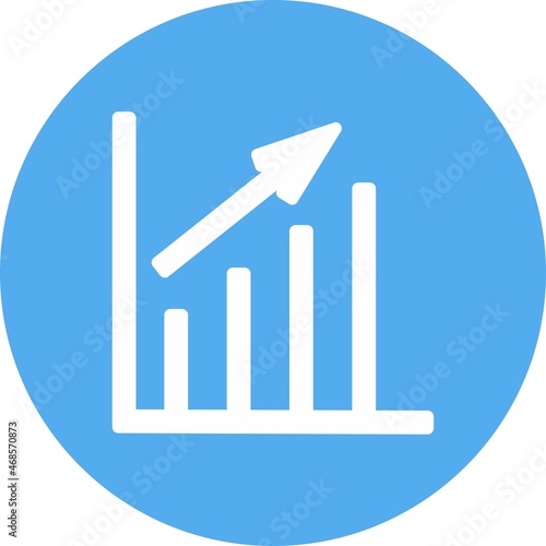Graphic Glaph Circle Vector Icon Design