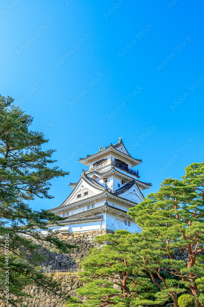 初秋の高知城 高知県高知市 Kochi Castle in early autumn. Kochi-ken Kochi city 初秋の高知城 高知県高知市 Kochi Castle in early autumn. Kochi-ken Kochi city