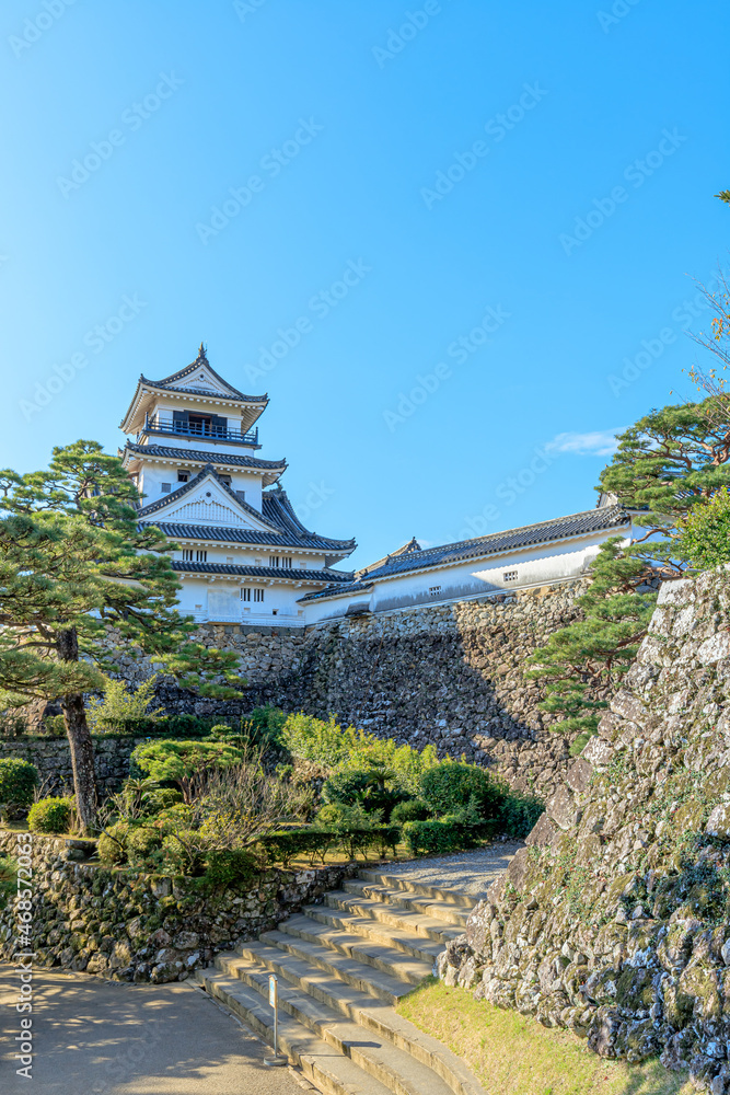 初秋の高知城 高知県高知市 Kochi Castle in early autumn. Kochi-ken Kochi city 初秋の高知城 高知県高知市 Kochi Castle in early autumn. Kochi-ken Kochi city