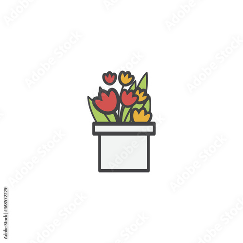 Leaficon vector illustration design