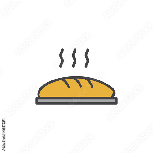 Bread icon vector illustration design