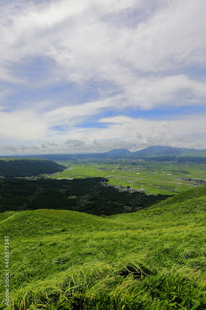 Obraz premium 大観峰 熊本 日本