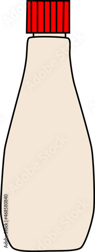 マヨネーズのイラスト素材