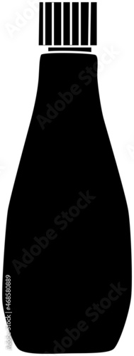 マヨネーズのシルエット素材