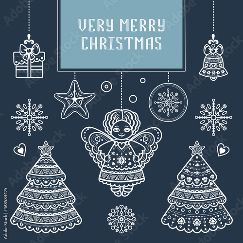 Christmas. Noel. Weihnachten. Merry Xmas Background design christmas greeting card. Christmas calligraphy lettering Merry Chrismas Happy Holiday poster for greeting cards, website banner. 