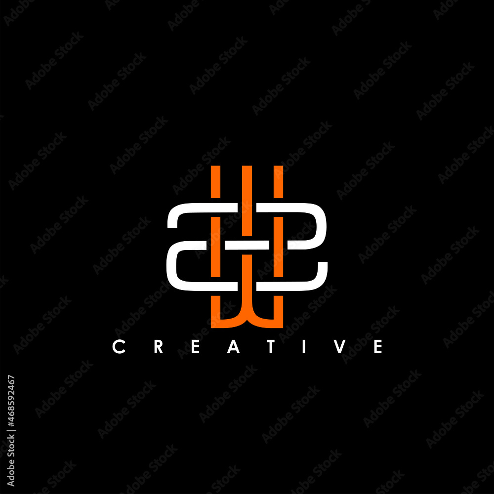 ZW, WZ Letter Initial Logo Design Template Vector Illustration ZW, WZ Letter Initial Logo Design Template Vector Illustration