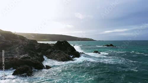 St Ives, Cornwall Aerial Drone View
