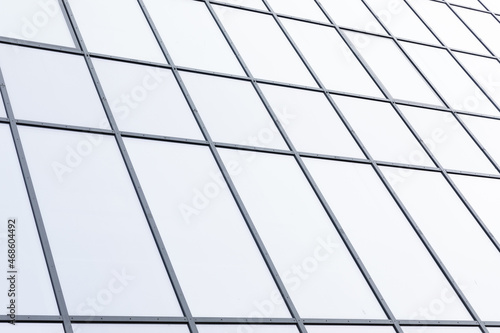 glass of a modern stylish building  outside view