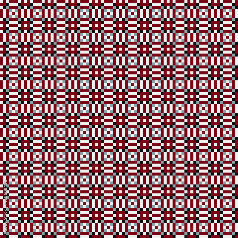 Abstract Cross Pattern generative computational art illustration Abstract Cross Pattern generative computational art illustration