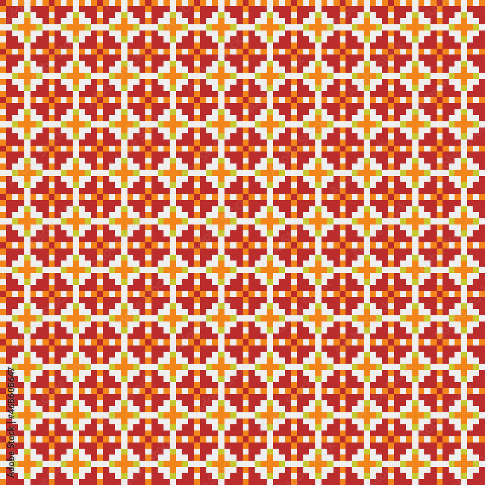 Abstract Cross Pattern generative computational art illustration Abstract Cross Pattern generative computational art illustration