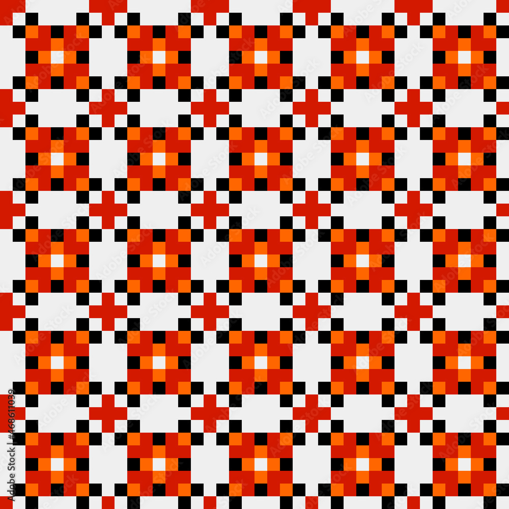 Abstract Cross Pattern generative computational art illustration Abstract Cross Pattern generative computational art illustration