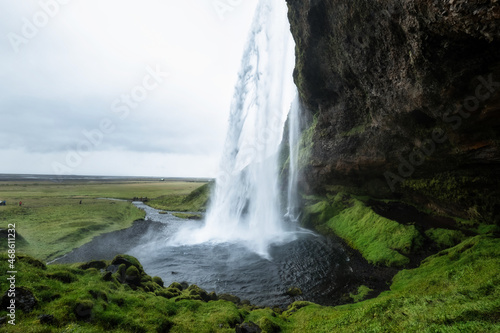Seljalandsfoss Wasserfall in Island   Iceland